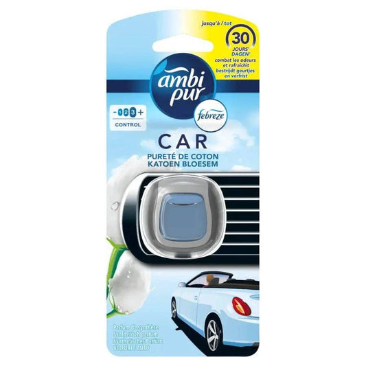 FEBREZE Car Désodorisant, Pureté de Coton Cpourtoi.Net
