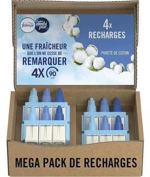Febreze Pack 3Volution Pureté Coton - Fraîcheur Durable - Cpourtoi.Net