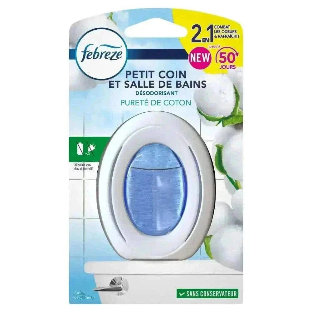 Febreze Petit Coin Pureté de Coton - Fraîche Durable, Propre - Cpourtoi.Net