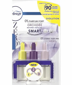 FEBREZE Recharge Électrique Orchidée - Recharge Désodorisant, Parfum d'Intérieur - Cpourtoi.Net