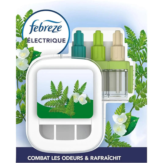 Febreze 3Volution Rosée Du Matin Kit De Démarrage Diffuseur Électrique, Prise + Recharge de 20ml FEBREZE