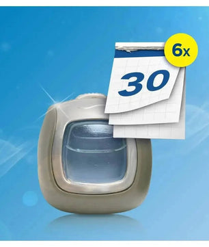 FEBREZE Voiture - Désodorisant Mega Pack 6, Pureté de Coton | Fraîcheur Longue Durée - Cpourtoi.Net