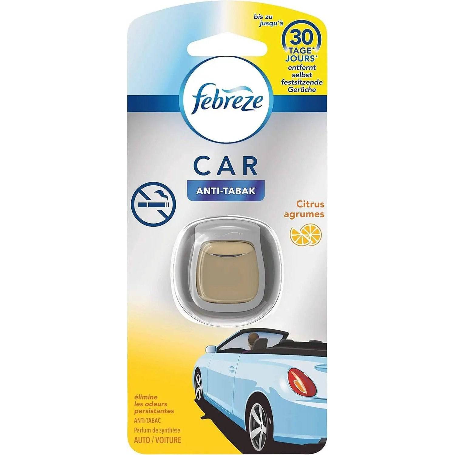 Febreze Diffuseur Désodorisant Voiture, Anti Tabac,Cpourtoi.Net