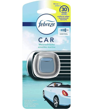 Febreze Diffuseur Voiture Envolée Marine - Fraîcheur et Élimination des Odeurs - Cpourtoi.Net