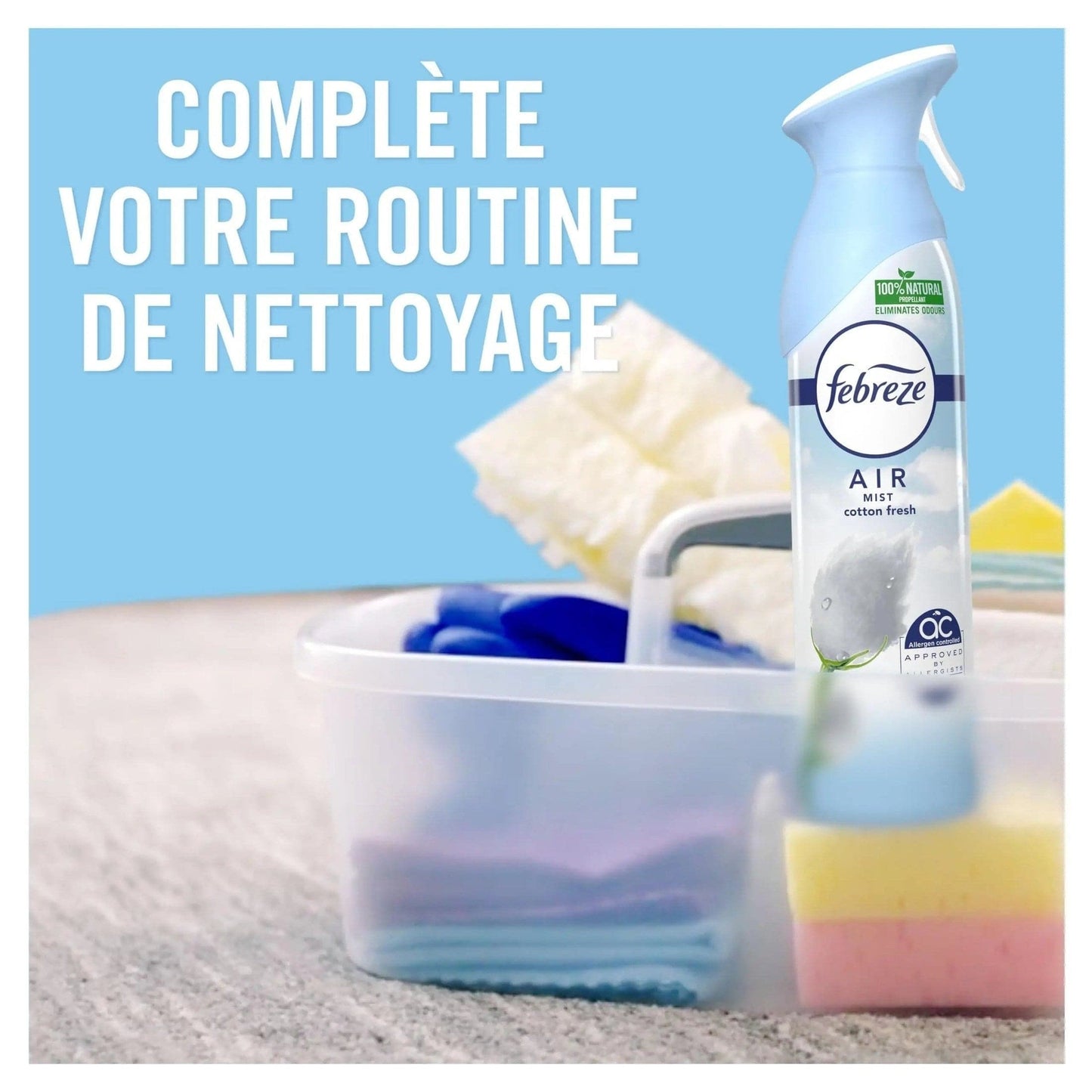 Brume d'air Febreze Rosée Matin - Neutralise Odeurs, Fraîcheur Durable - Cpourtoi.Net