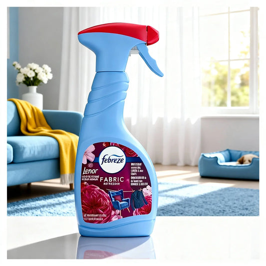 Febreze Spray Textile Lenor Coup De Foudre Parfum Pure Confort Rafraîchit Les Textiles Et Supprime Les Odeurs
