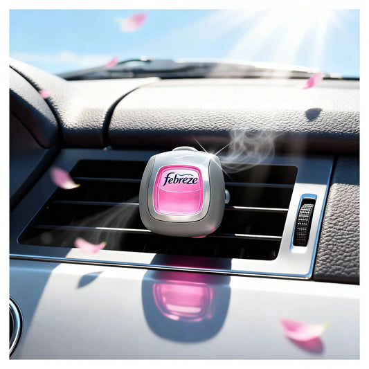 Febreze Voiture OdourClear - Élimine les Odeurs et Laisse une Fraîcheur Durable