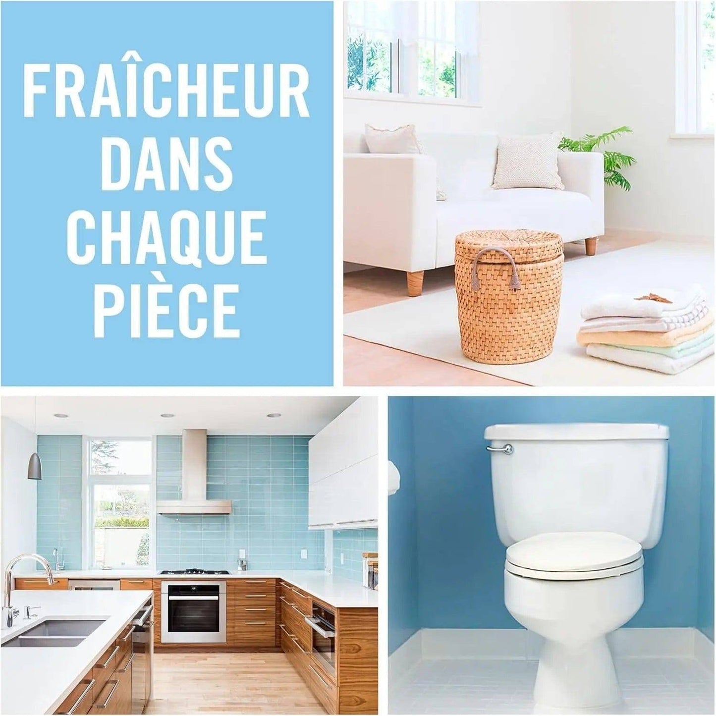 Febreze Zéro Bambou Spray - Neutralise Odeurs, Sans Parfum - Cpourtoi.Net