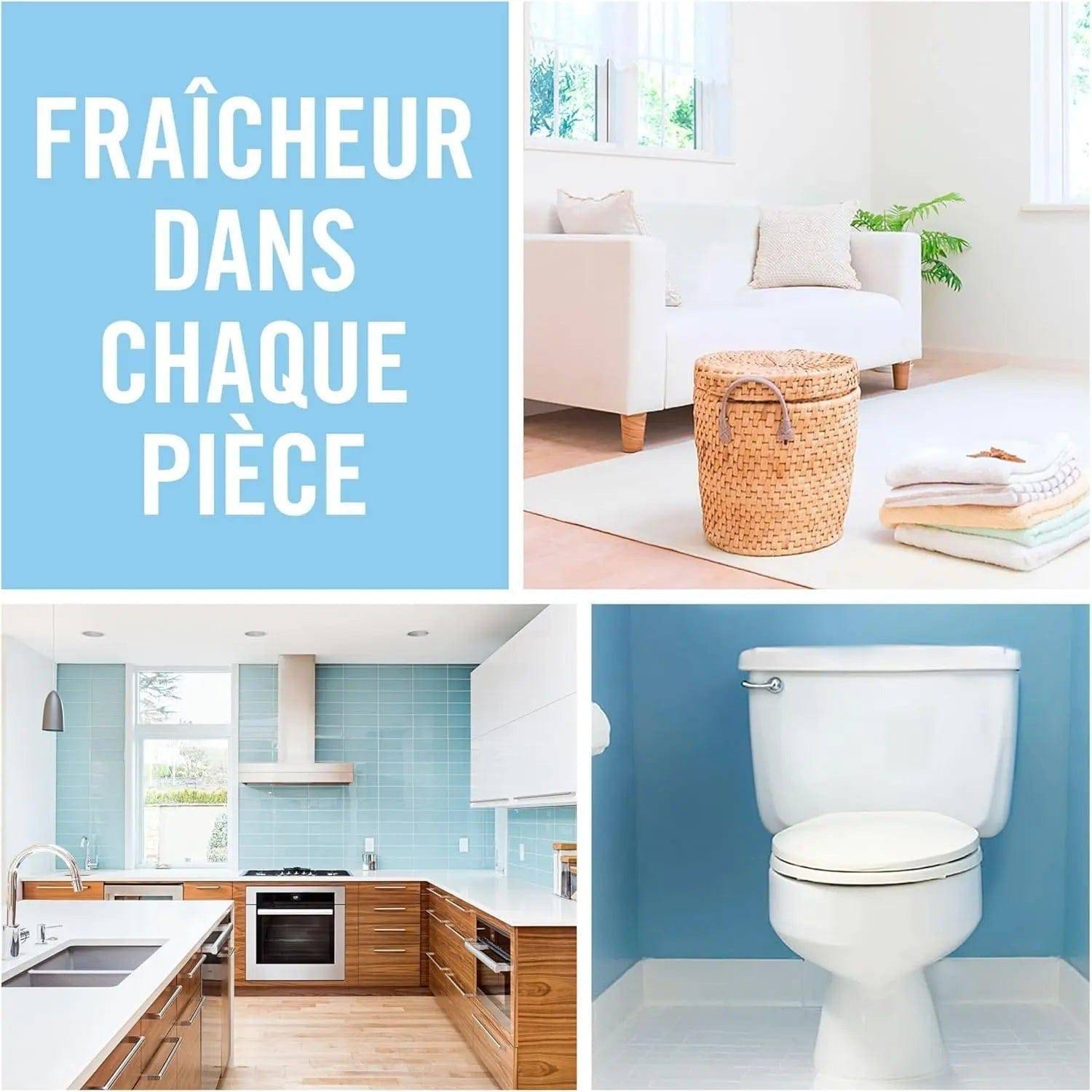 Febreze ZERO% Bambou Spray Désodorisant Kit De Démarrage 185ml Brume D'Air & Textile Cpourtoi.Net