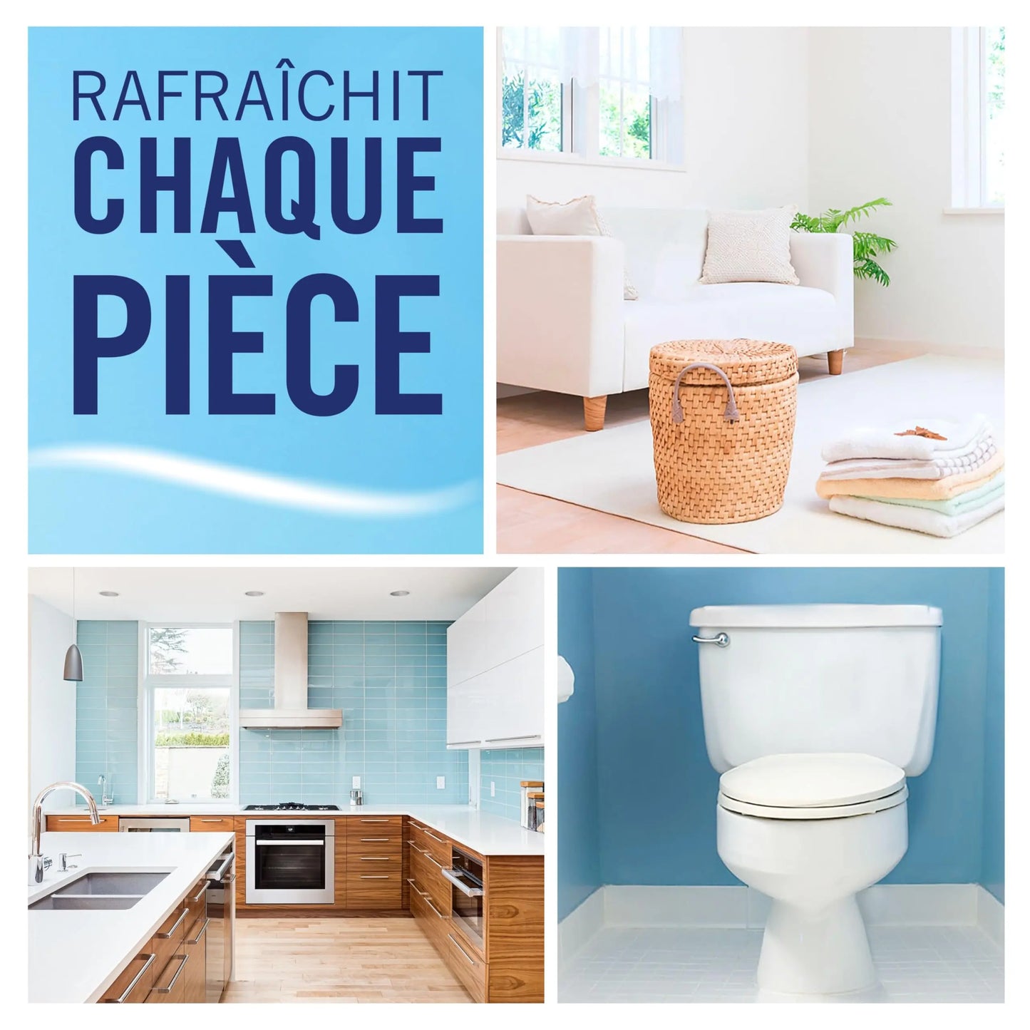 Febreze brume d'air Pureté De Coton  185 ML 2 En 1 Combat Les Odeurs Et Rafraîchit - Cpourtoi.Net