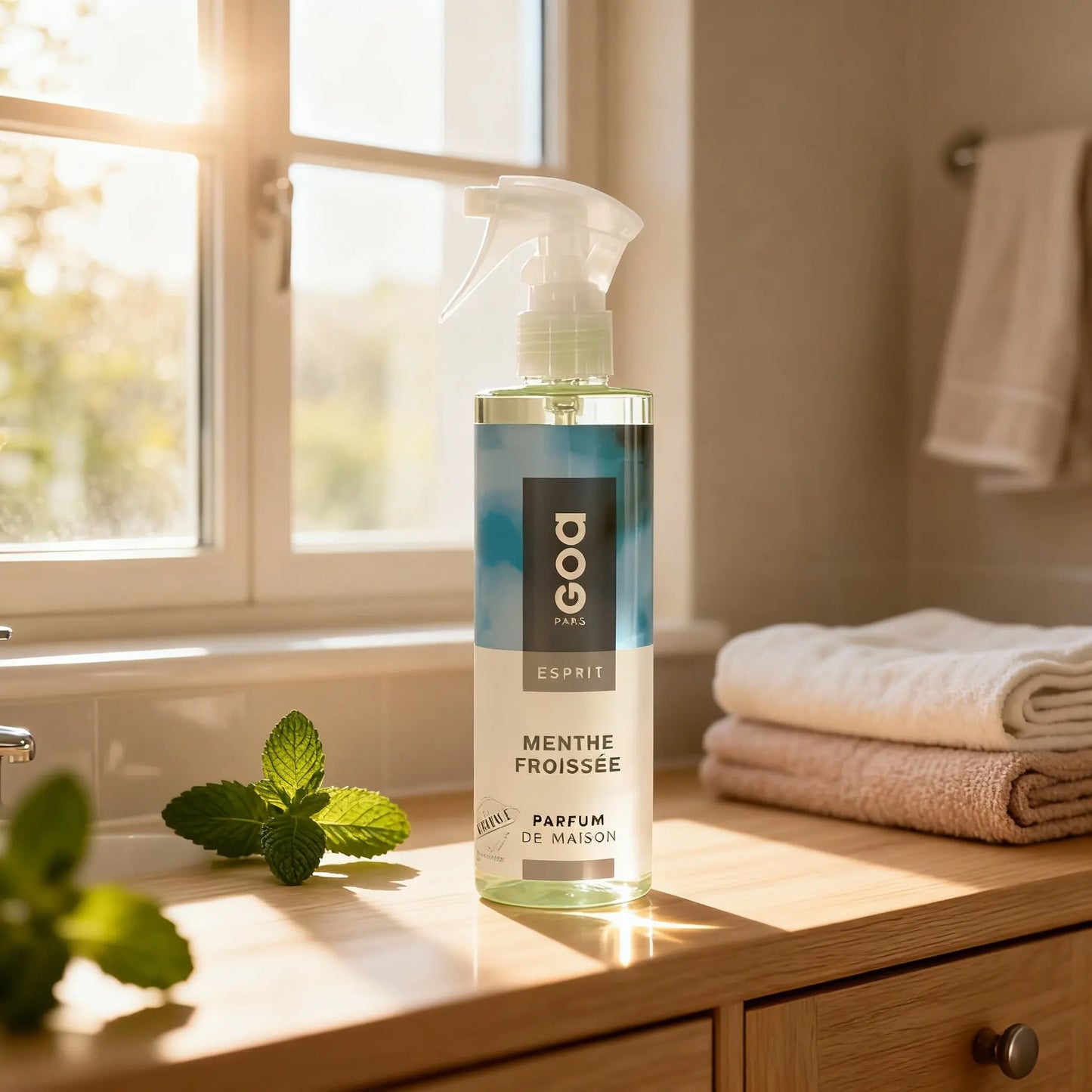 Goa Esprit Vaporisateur Menthe Froissée - Fraîcheur, Propre - Cpourtoi.Net