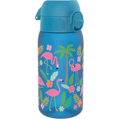 Ion8 Gourde Enfant 350ml - Gourde Anti-Fuite et Réutilisable Flamants Roses