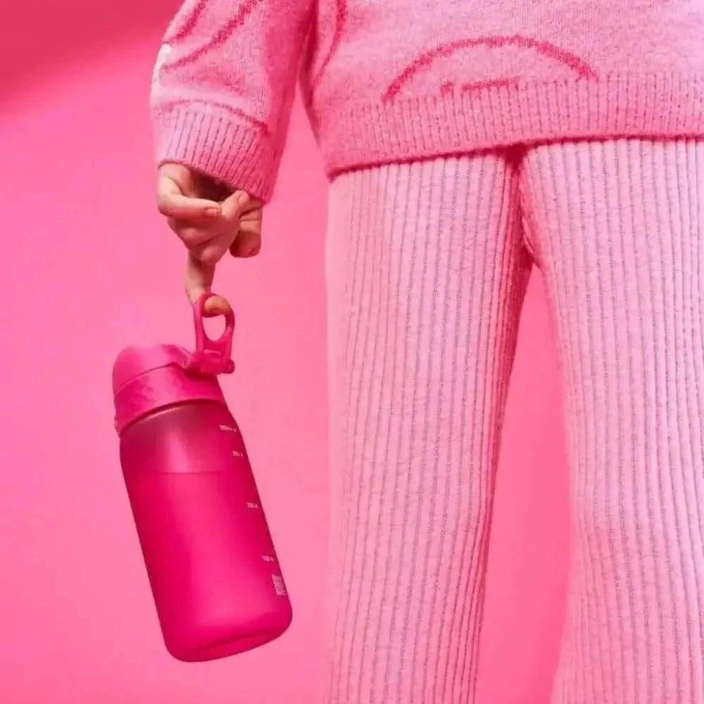 Ion8 Gourde Enfant Isotherme Rose - Gourde Anti-Fuite et Anti-Débordement - Cpourtoi.Net