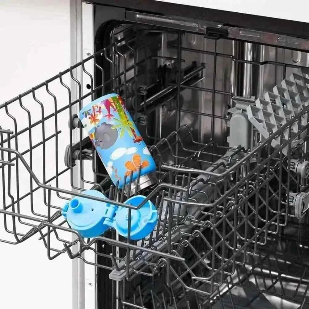 Gourde Ion8 en Acier Inoxydable avec Décor Océanique Coloré