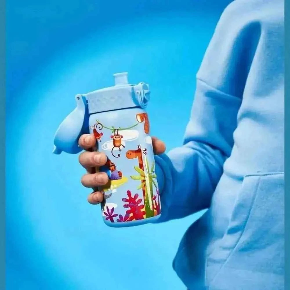 Gourde Ion8 en Acier Inoxydable avec Décor Océanique Coloré