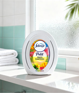 Febreze Petit Coin Fruits Exotiques - Désodorise et Rafraîchit vos Toilettes - Cpourtoi.Net