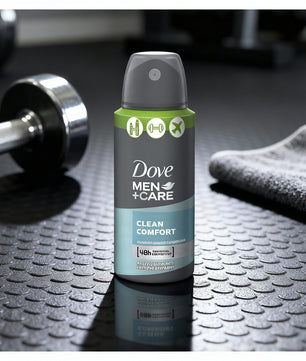Déodorant compressé Dove Men+Care Clean Comfort en aérosol 75 ml