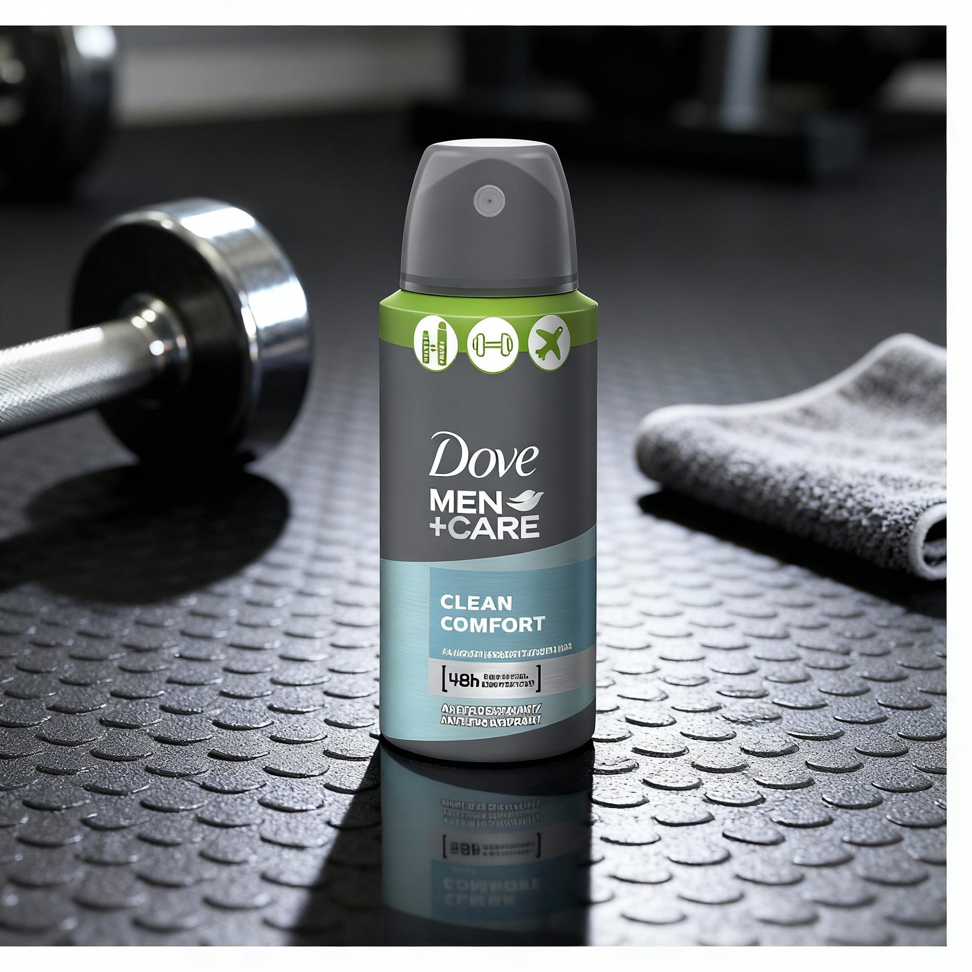 Déodorant compressé Dove Men+Care Clean Comfort en aérosol 75 ml