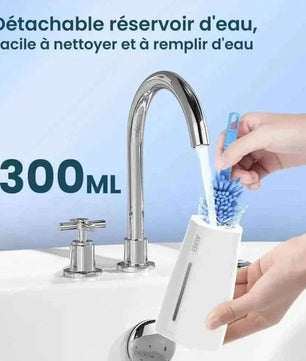 AUIEI Jet Dentaire Violet - Technologie Micro-Bulles pour une Hygiène Orale et un Nettoyage des Dents - Cpourtoi.Net