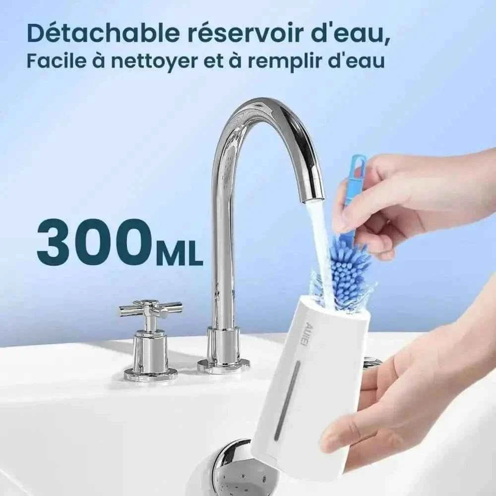 Jet Dentaire Hydropulseur Violet avec Technologie Micro-Bulles