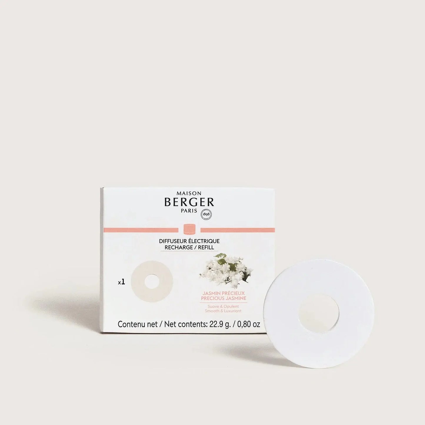 MAISON BERGER Recharge diffuseur nomade Jasmin Précieux MAISON BERGER