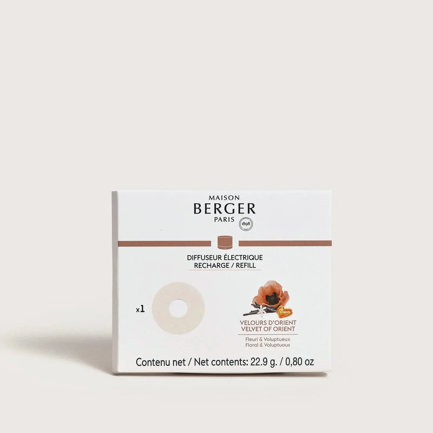 MAISON BERGER Recharge diffuseur nomade Velours d'Orient MAISON BERGER