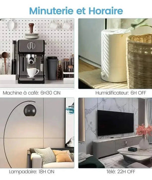 Eightree Mini Prise Intelligente - Contrôle Domotique et Prise WiFi - Cpourtoi.Net