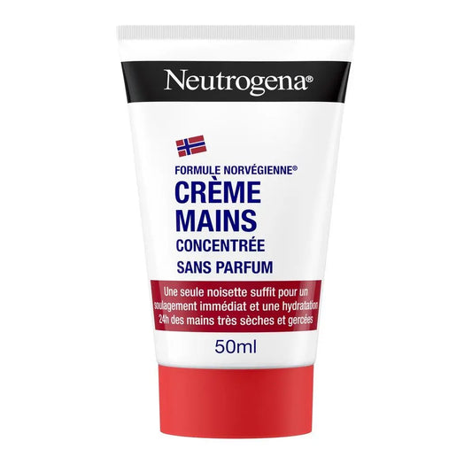 NEUTROGENA CRÈME  MAINS TRÈS SÈCHES ET GERCÉES 50  ML - Cpourtoi.Net