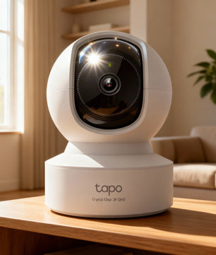 Tapo C220 2.5K Caméra de Surveillance WiFi intérieure 360° avec Détection Humaine AI - Cpourtoi.Net