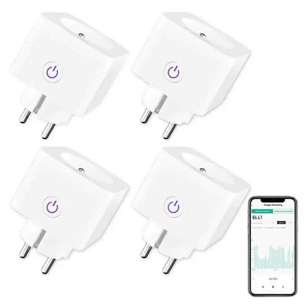 Prise WiFi avec surveillance de la consommation électrique et voyant LED ANTELA - Cpourtoi.Net