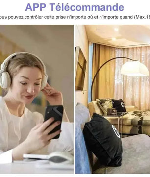 ANTELA Prise WiFi Intelligente: Smart Home | Gestion Énergétique et Contrôle à Distance - Cpourtoi.Net