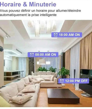 ANTELA Prise WiFi Intelligente: Smart Home | Gestion Énergétique et Contrôle à Distance - Cpourtoi.Net