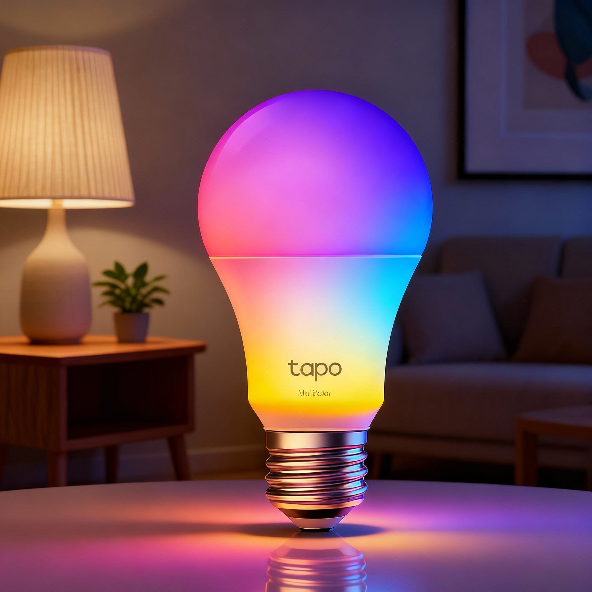 Tapo Ampoule LED Connectée L530E - Ambiance Colorée, Contrôle Vocal