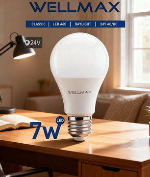 WELLMAX Ampoule Rechargeable 7W LED - Lumière fiable et autonomie prolongée - Cpourtoi.Net