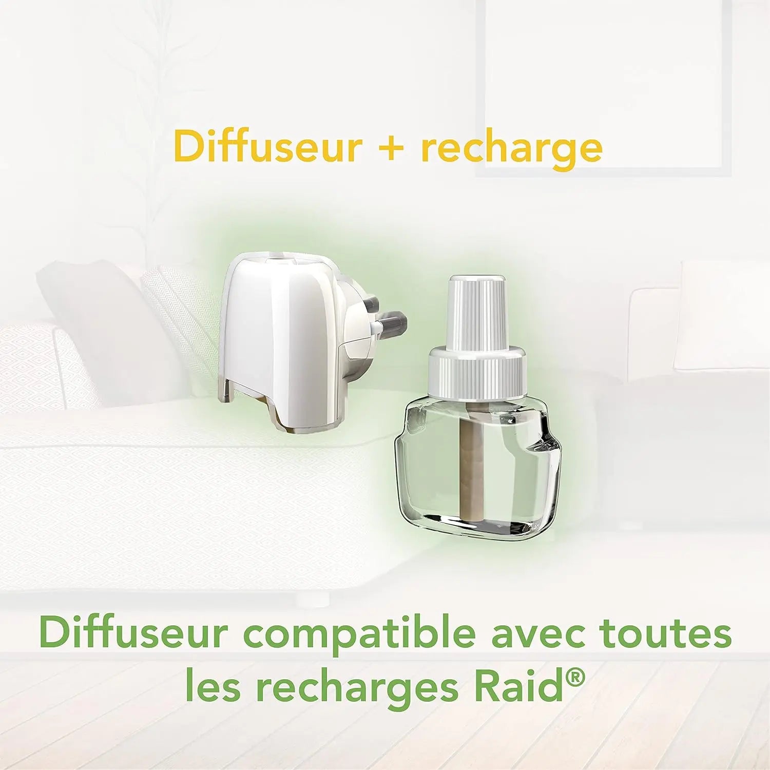 Raid Essentials Diffuseur Tigres - Protection Durable et Confort pour Toute la Famille - Cpourtoi.Net