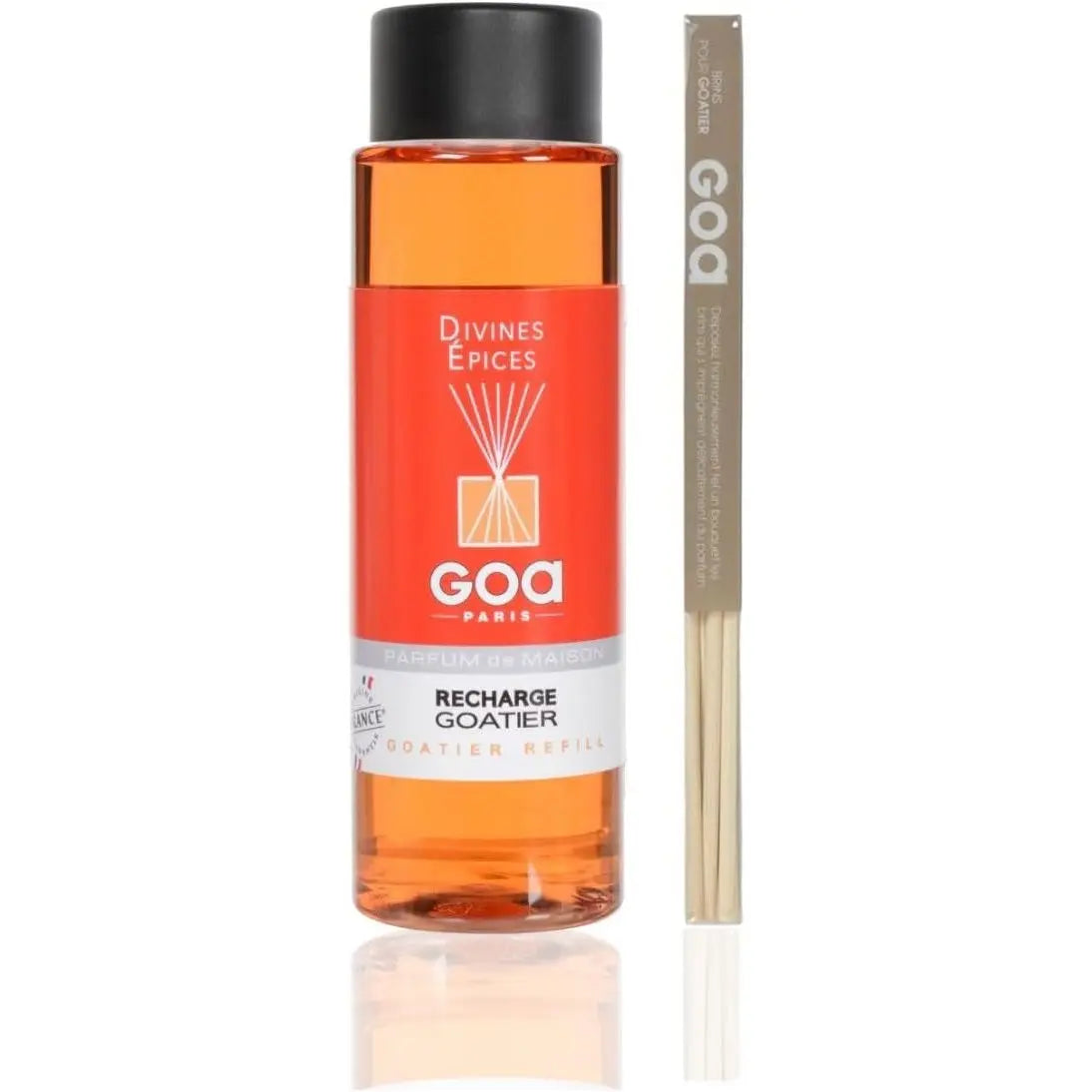 Recharge Goa Divines Épices Parfum De Maison 250 Ml Pour Diffuseur Bâtons Goa Paris