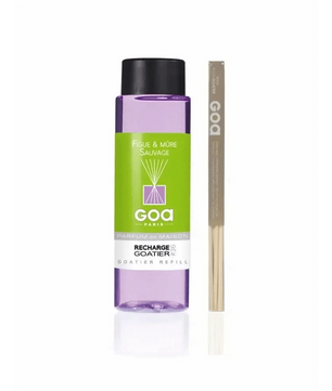 GOA Recharge Parfum Figue & Mûre Sauvage - 250ml Arômes Naturels | Diffuseur d'intérieur - Cpourtoi.Net