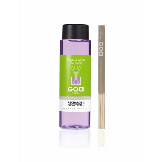 GOA Recharge Parfum Figue & Mûre Sauvage - 250ml Arômes Naturels | Diffuseur d'intérieur - Cpourtoi.Net