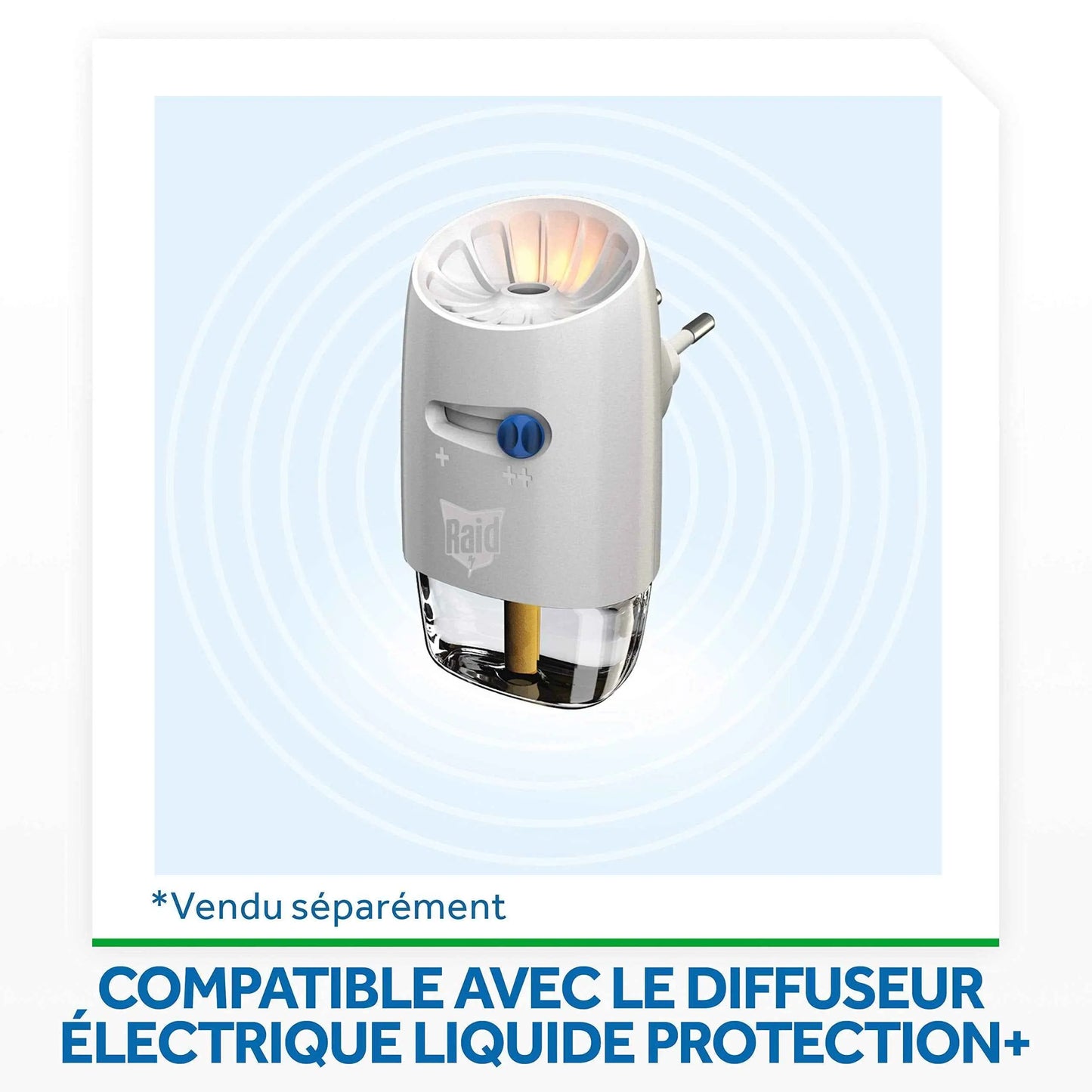 Raid Recharge Diffuseur Électrique - 45 Nuits, Sans Parfum - Cpourtoi.Net