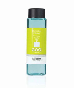 GOA Recharge Patchouli Cédrat - Parfum Boisé pour Diffuseur d'Intérieur - Cpourtoi.Net