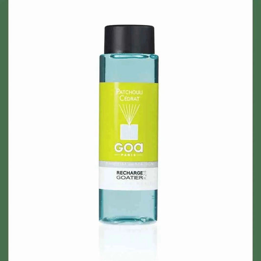 GOA Recharge Patchouli Cédrat - Parfum Boisé pour Diffuseur d'Intérieur - Cpourtoi.Net