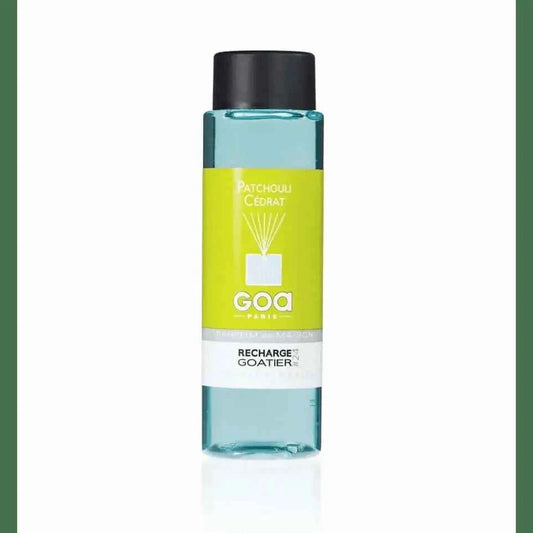 GOA Recharge parfum patchouli cédrat pour diffuseur - Cpourtoi.Net
