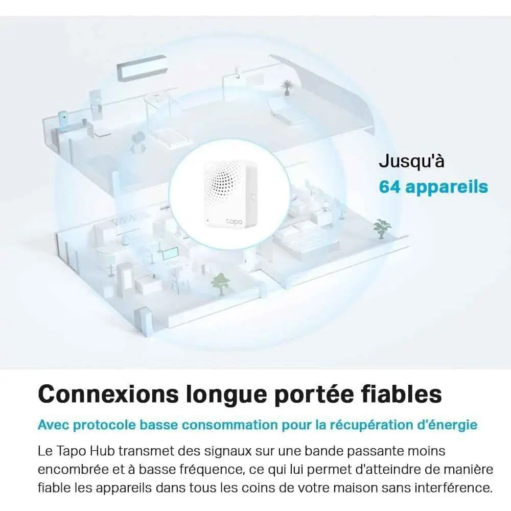 TP Link Tapo H100 Smart Hub – Maison Connectée et Confort au Quotidien - Cpourtoi.Net