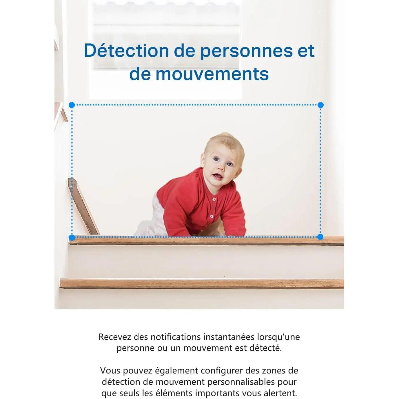 Tapo 2K(3MP) Caméra Surveillance WiFi intérieure 360° C211, Vision Nocturne, Notifications en Temps réel, Détection de Personne, Suivi de Mouvement, Télécommande, Compatible avec Alexa, Noir Cpourtoi.Net