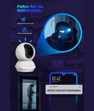 Tapo C210 - Caméra Surveillance WiFi Intérieure | Vision Nocturne et Sécurité - Cpourtoi.Net