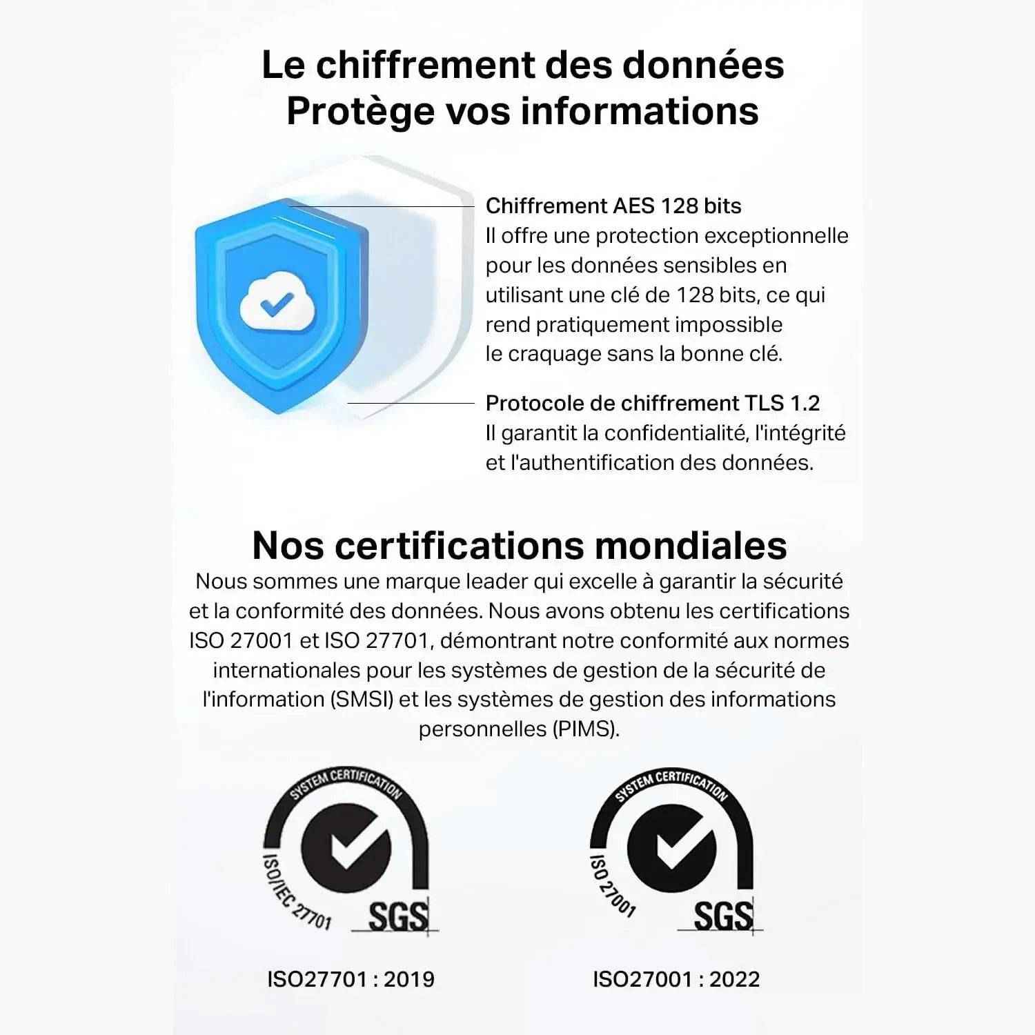 Tapo 2K(3MP) Caméra Surveillance Wifi Intérieure 360° C210