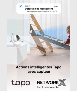 Tapo C210 - Caméra Surveillance WiFi Intérieure | Vision Nocturne et Sécurité - Cpourtoi.Net