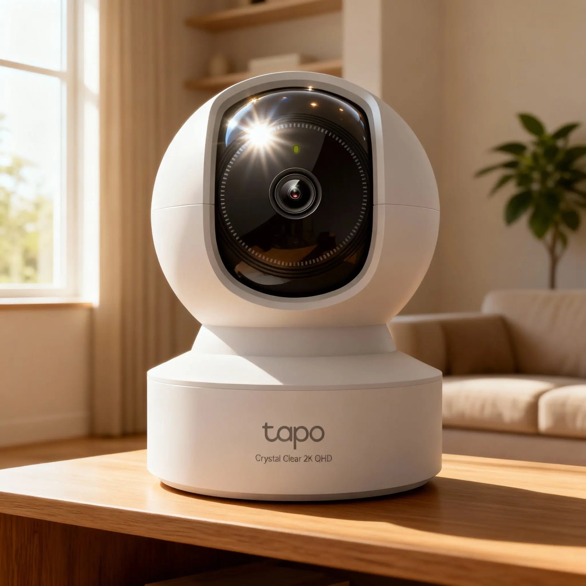 Tapo C220 2.5K Caméra de Surveillance WiFi intérieure 360° avec Détection Humaine AI - Cpourtoi.Net