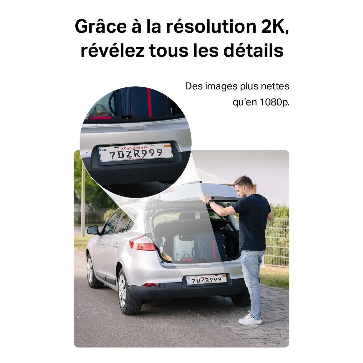 Tapo C410 2K (3MP) Caméra de Surveillance WiFi Extérieure sans Fil Solaire - Cpourtoi.Net