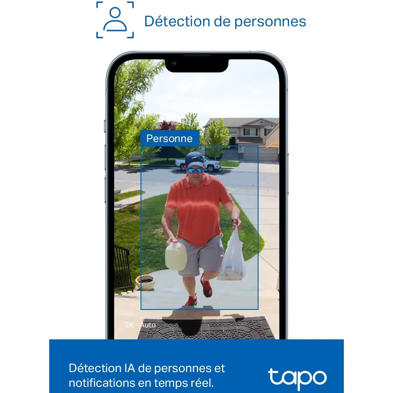 Tapo C410 2K (3MP) Caméra de Surveillance WiFi Extérieure sans Fil Solaire - Cpourtoi.Net